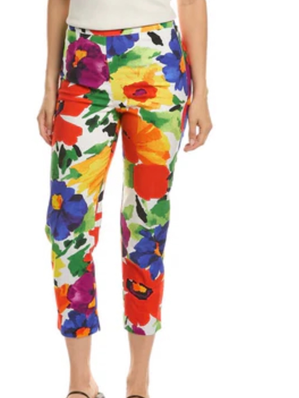 Frances Valentine Floral Crop Pants
Size 4
